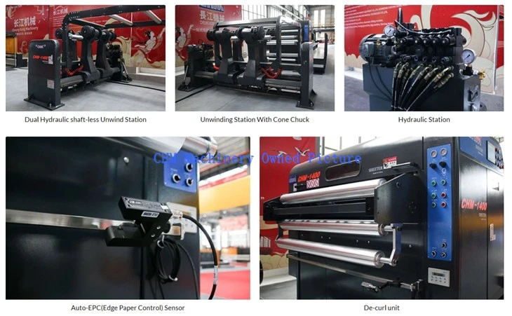 CHM-1400/1700/1900 Precision High Speed Paper Sheeting Machine